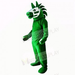 Green Trojan Horse Mascot Costumes Adult