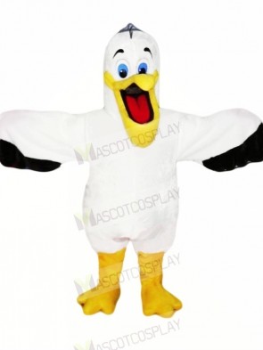 Cute White Pelican Mascot Costumes Cheap