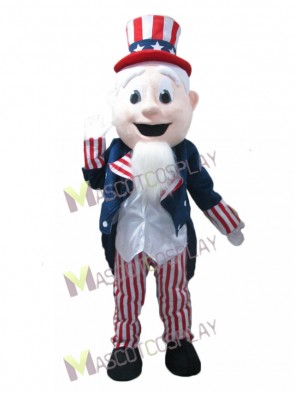 US Character Uncle Sam Mascot Costume 