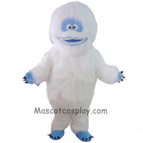 Yeti Abominable Snowman Mascot Costume Halloween Party Outfit