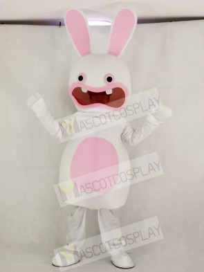 Funny Rayman Raving Rabbit Mascot Costume Cartoon	