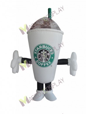 Hot Sale Starbucks Coffee Cup Mug Mascot Costume 