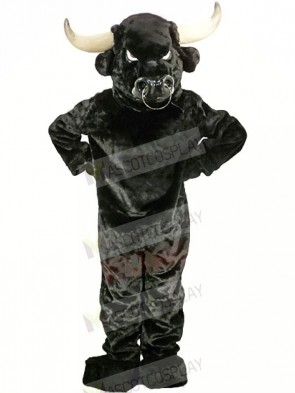 Strong Black Bull Adult Mascot Costumes Animal