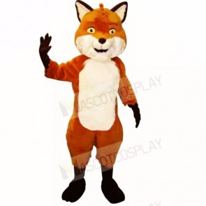 Smiling Friendly Lightweight Fox Mascot Costumes Cartoon