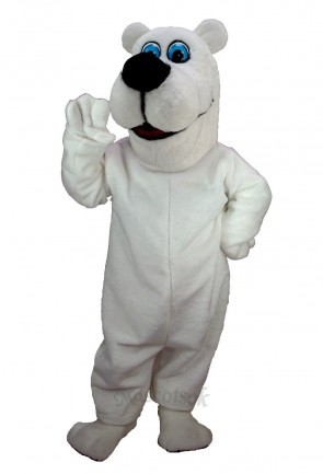 Toon Polar Bear Mascot Costume