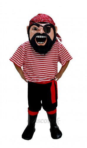 Col Keel Haul Pirate Mascot Costume