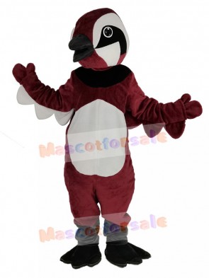 Cute Red Quail Mascot Costume