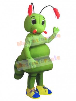 Worm mascot costume