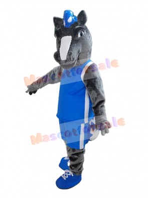 Mustang Horse mascot costume