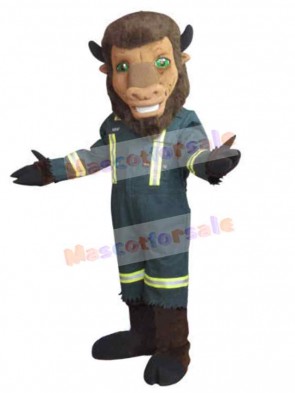Buffalo mascot costume