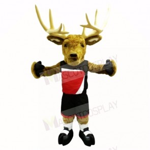 Sport Buck with Black Shirt Mascot Costumes Adult