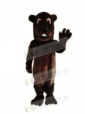Brown Adult Beaver Mascot Costumes Animal