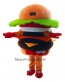 High Quality Adult Food Hamburger Mascot Costumes Christmas Halloween Outfit Fancy Dress Suit