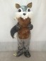 Gray Squirrel Mascot Costume 