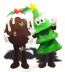 Christmas Pudding / Xmas Tree Mascot Costume Xmas Theme Mascot Carnival