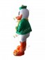 Oregon Duck College Mascot Costume with Green Suit