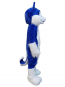 Royal Blue Husky Dog Plush Mascot Costume Animal
