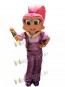 Pink Genie Mascot Costume from Shimmer and Shine 