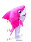 Pink Whale Shark Mascot Costume