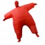 Red Full Body Suit Inflatable Halloween Christmas Costume for Adult