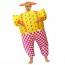 Clown Inflatable Costume Halloween Christmas Jumpsuit for Adult Party Time