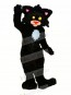 Black Kitty Cat Mascot Costumes Animal