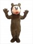 Brown Bear Plush Mascot Costume