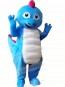 Big Blue Dragon Mascot Costumes Animal	
