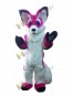 Pink and White Chihuahua Luxury Fox Dog Mascot Costume