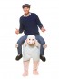 Piggy Back Sheep Carry Me Ride on Lamb Mascot Costumes Halloween 