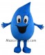 Blue Raindrop Sea Water Drop Plush Mascot Costume