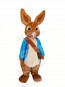 Peter Rabbit with Blue Clothes Mascot Costumes Cartoon