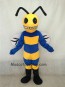 Custom Color Royal Blue and Yellow Bee Mascot Costume