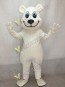 White Breezy Polar Bear Mascot Costume
