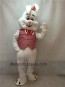 March Hare Bunny Rabbit Mascot Costume with Vest and Bow