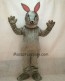 Jack Bunny Grey Rabbit Mascot Costume