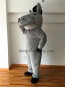 Gray Mustang Horse Mascot Costume