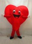 Red Love Heart Mascot Costume Fancy Dress for Valentine Outfit