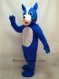 Blue Boston Terrier Dog Mascot Costume