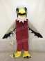 Brown Falcon with Grey Wings Mascot Costume