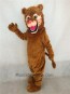 Fierce Lion Mascot Costume with Mane 
