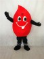 Red Blood Drop Mascot Costume