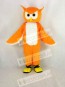 Orange Ollie Owl Mascot Costume School