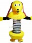 Yellow Cartoon Robot Dog Mascot Costumes Cartoon