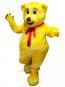 Yellow Cute Teddy Bear Mascot Costumes Cartoon	