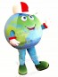 High Quality Earth Mascot Costume Cartoon