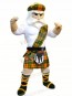 Strong Muscle Highlander Mascot Costume People	
