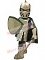 spartan knight mascot costume