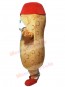 Peanut mascot costume