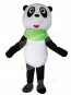 Panda with Green Triangular Mascot Costumes Animal 